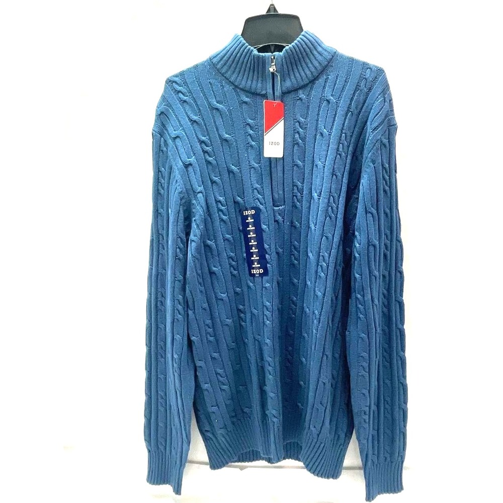 IZOD Men's Medium Blue Sweater Size Medium-NWT